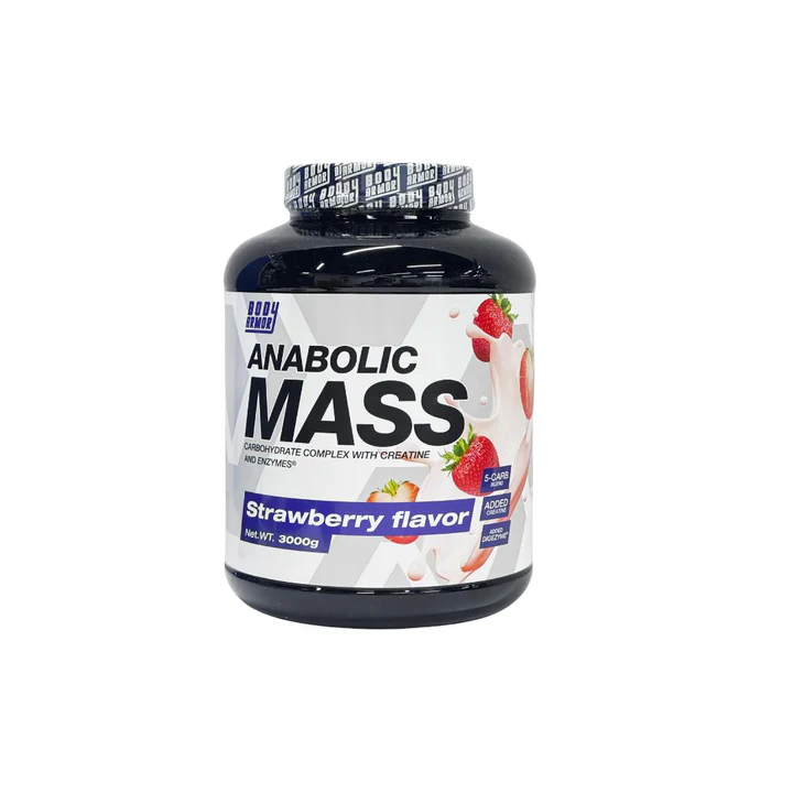 BA Anabolic Mass 3000 g – High-Calorie Gainer with Creatine & Enzymes